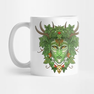 Green Man Mug